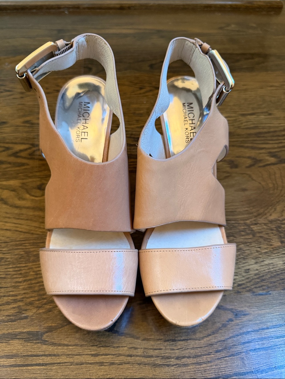 Michael Michael Kors Platform Sandals Size 8